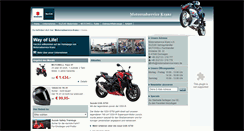 Desktop Screenshot of motorradservice-kranz.de